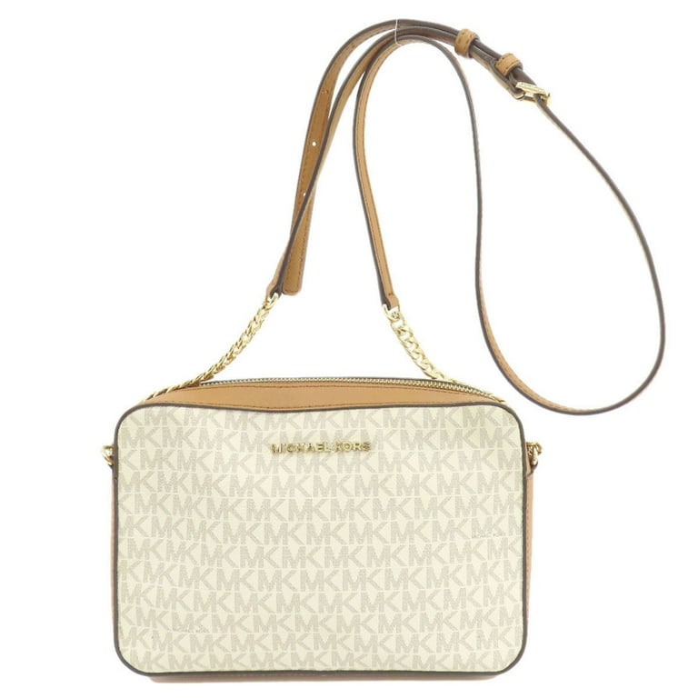 ★Excellent conditiion Michael Kors Bag★ MICHAEL KORS Mercer Medium Leather Accordion Crossbody