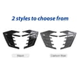 thumbnail image 1 of Decor Universal 2pcs Car  Side Vents Decor Air Flow Intake Hole Grille Spoiler DIY Style Car Air Flow Intake Vent Hood Cover, 1 of 7