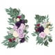 thumbnail image 2 of 2 piezas de flores de arco de boda, rosas artificiales, guirnalda de hojas verdes de granja D, 2 of 9