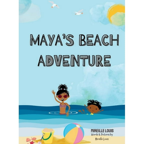 Maya's Beach Adventure: Beach Story Books for Kids, (Hardcover)