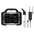 thumbnail image 6 of Monoprice 1000 Lithium Portable Power Station, 1075Wh Solar Generator (Solar Panel Not Included) with 1000W Pure Sine Wave AC Outlet, 60W USB-C PD Output, LED Light for Outdoors, Camping, Blackouts, 6 of 6