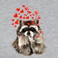 thumbnail image 3 of CafePress - Raccoon Blowing Kisses Cute An Long Sleeve T Shirt - Womens Baseball Tee, 3 of 4