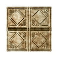 thumbnail image 6 of FASÄDE Traditional 4 Decorative Vinyl Glue Up Ceiling Panel in Bermuda Bronze (12X12 Inch Sample), 6 of 6