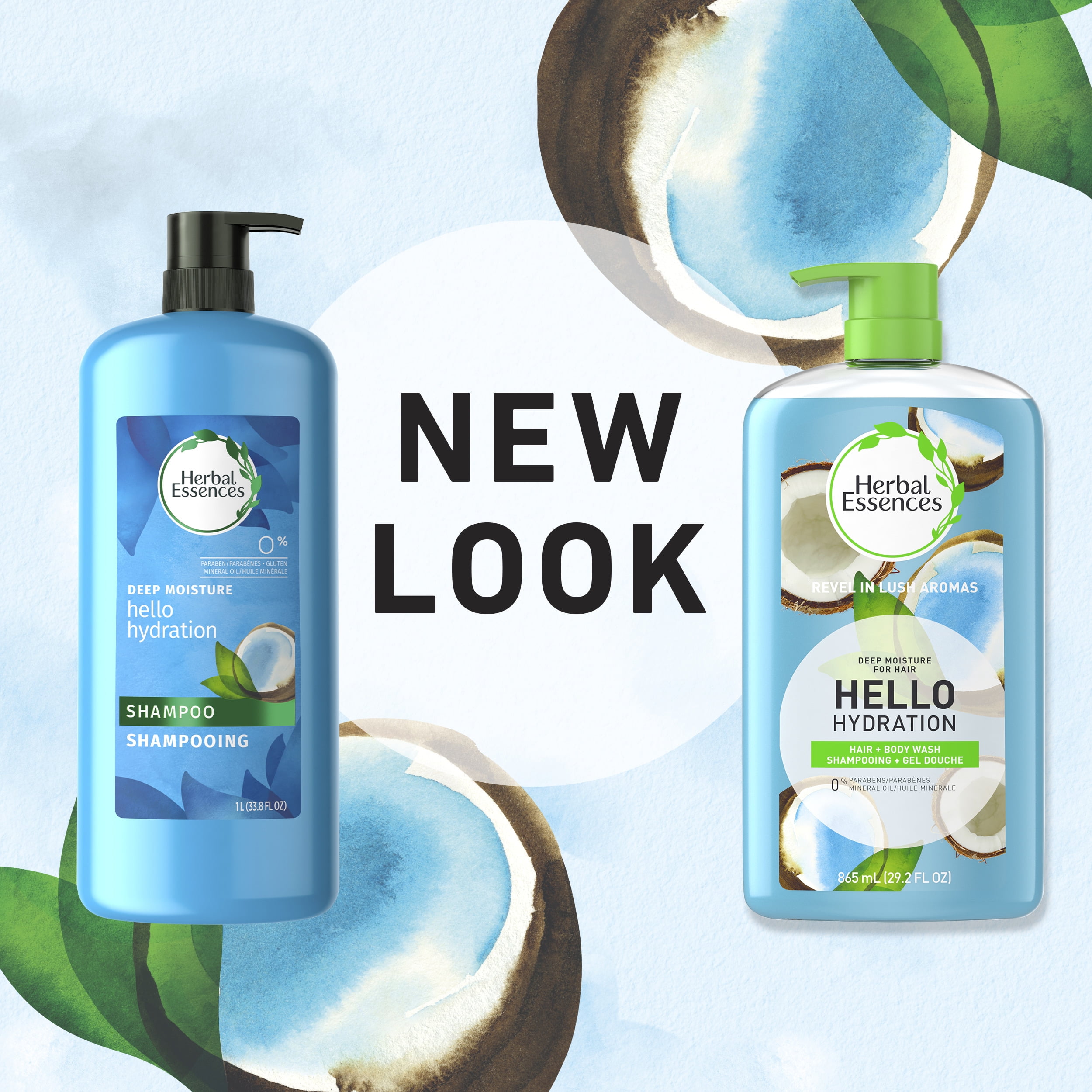 Herbal Essences Hello Hydration Shampoo and Conditioner - Walmart.com
