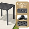 thumbnail image 3 of Crestlive Products Outdoor Side Table,Black Small Square Metal End Table with Easy Assembly,Weather Resistant Design for Pool Patio Balcony, 3 of 7