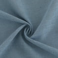 thumbnail image 5 of 2 Panels Linen Blend Textured Grommet Curtain Valance, Solid Color Light Filtering Curtain Drapes, 5 of 9