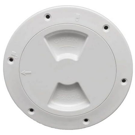 Sea-Dog Boat Access Deck Plate 336140-1 | 4 1/2 Inch White