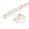 thumbnail image 3 of Uxcell 5pcs Manga de protección térmica de fibra de vidrio 10mm(3/8 pulgadas) ID x 2.4ft tubo de manga, 3 of 5