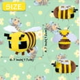 thumbnail image 2 of Bee Plush Toy 6.7''/17cm,Bee Stuffed Animals,Game Toys for Christmas New Year Birthday Gift, 6.7 inches, 2 of 4