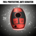 thumbnail image 4 of Unique Bargains Silicone Smart Key Fob Case Cover for Mercedes Benz A-Class 2013-2018 Key Fob Shell Red, 4 of 6