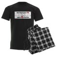 thumbnail image 6 of CafePress - Open Heart Warrior Men's Dark Pajamas - Men's Dark Loose Fit Cotton Pajama Set, 6 of 7