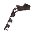 thumbnail image 4 of Gótico Steampunk cuero brazalete Metal remache disfraz --S S Zulema Steampunk Armband Armor, 4 of 8