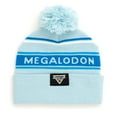 thumbnail image 3 of Monster Jam Megalodon One Size Toddler Beanie Winter Hat Sky Blue / White OS Toddler, 3 of 4
