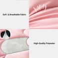 thumbnail image 3 of Yalamila California King Size Comforter Set 3-Piece All-Season Down Alternative Reversible Comforter Set,Pink,200GSM Cooling Quilted Duvet Insert,95 GSM Soft Cover Bed in a Bag, 3 of 8