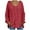 Red, variant on LYXSSBYX V-Neck Long Sleeve Sweater Tops Hot Sale Clearance for Women Fashion Loose Large Size Solid Color Hood Long Sleeves Sweater Tops