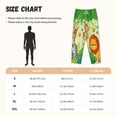 thumbnail image 4 of Picia African Animals in the Jungle Womens Soft Woven Cotton Elastic Waistband Sleep Pajama Pant Lounge Sleep Pant With Pockets And Drawstring-Large, 4 of 9