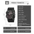 thumbnail image 3 of Reloj Digital Deportivo para Hombre, Resistente Al Agua y con Pantalla Luminosa, Ideal para Senderismo, Camping, Correr, Nadar y Otros Deportes., 3 of 7