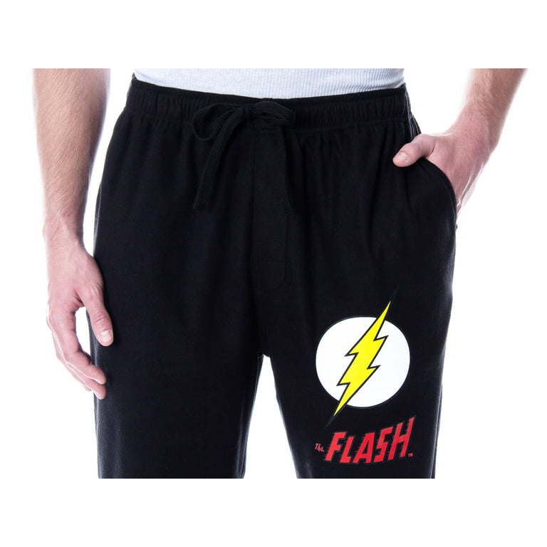 DC Comics Men's The Flash Classic Logo Loungewear Sleep Pajama