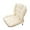 White, variant on Ergonomic Seat and Back Support Cushion Integrated Comfort for Home Chair 90x45cm