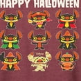 thumbnail image 3 of Lilo & Stitch - Stitch Costumes - Women's Lightweight French Terry Long Sleeve Shirt, 3 of 5