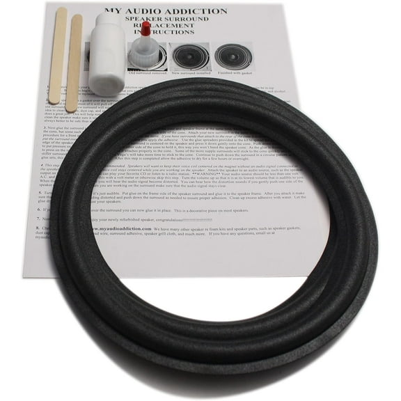 Foam Speaker Surround Repair KIT for JBL 10" LX-55