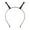 Black, variant on Giaone Glowing Alien Antenna Headband Party Headwear Hair Hoop