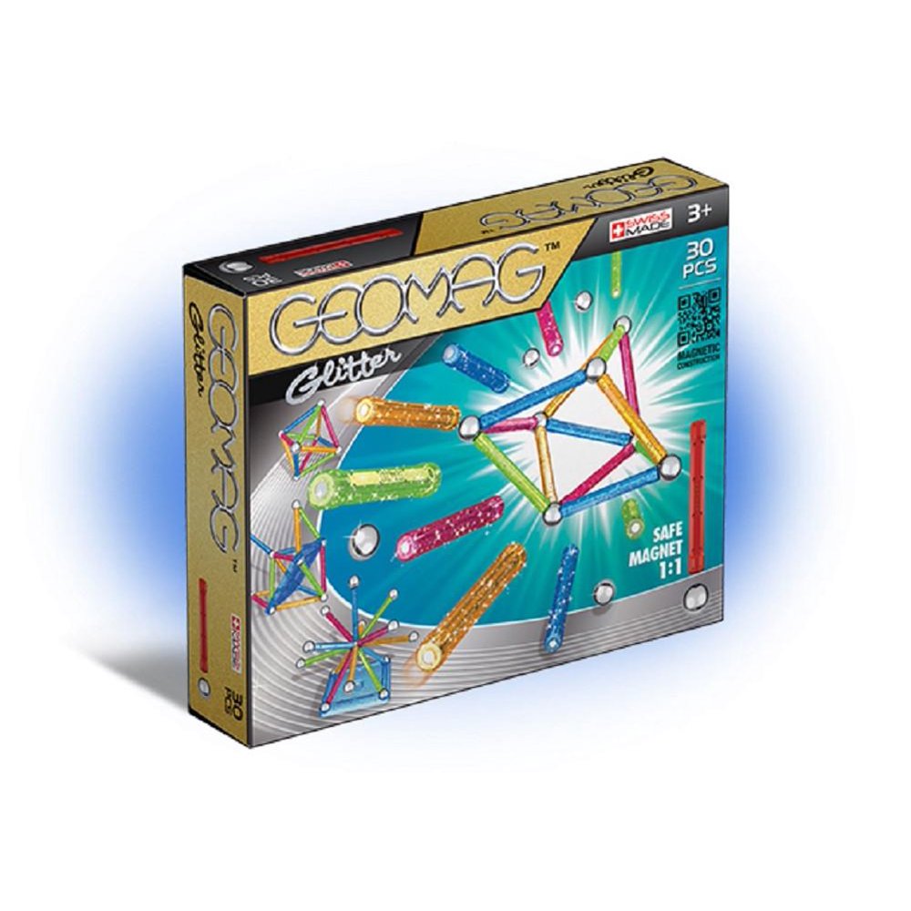 Geomag Glitter Classic Construction Set 30 Piece Kit