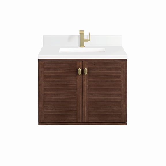 James Martin Vanities 670-V30-1Wz Amberly 30" Single Basin Wood Vanity Set - Mid-Century