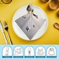thumbnail image 6 of WERPE Cute Cat Cloth Napkin Reusable for Farmhouse Party Dining Table Decor 2 PCS, 6 of 7