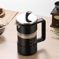 thumbnail image 4 of OIUR 1000ml French Press Coffee Maker 34oz Heat-Resistant Borosilicate Glass No-Drip Spout Advanced Filtration System Coffee Press Kettle, 4 of 7