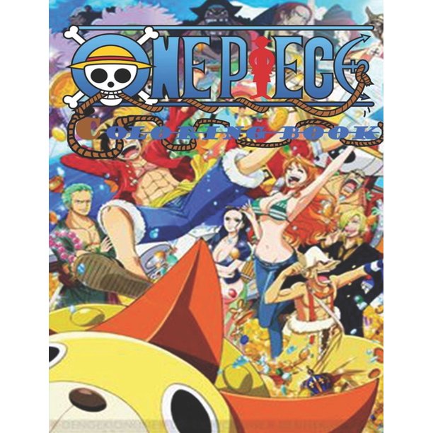 One Piece Coloring Book Manga Coloring All Crow Hat Member 50 Coloring Pages Luffy And