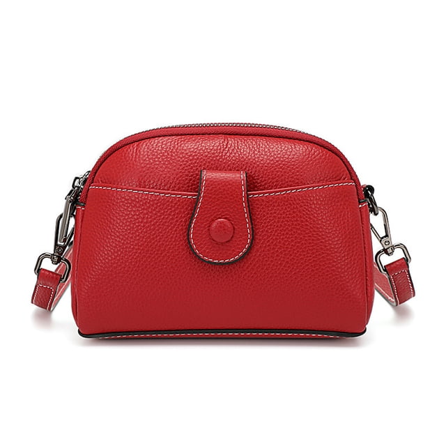 Bolso de mujer de PU de moda, bolso pequeño práctico con múltiples compartimentos, informal, bandolera de hombro