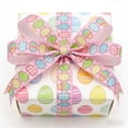 thumbnail image 1 of BAOPAI Easter Themed Ribbon with Egg and Bunny Checkered Patterns for Gift Wrapping Spring Holiday Decorations DIY Crafts Bows and Wreaths, 1 of 6