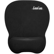 EC88T Gaming Mouse Pad with Wrist Support, Non-Slip PU Base Mouse Mat for Internet Cafe, Home & Office