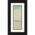 thumbnail image 1 of Shanti, Shima 13x32 Black Ornate Wood Framed with Double Matting Museum Art Print Titled - Serenity I, 1 of 4
