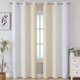 thumbnail image 2 of Cortinas Estelar Textiler Beige Grisáceo Blanco 107x213 cm, 2 of 9