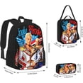 thumbnail image 4 of Cody Rhodes Backpack 3 Pieces Set With Lunch Box And Pencil Case Combination for Work/Sport/Picnic Beautiful Laptop Backpack Travel Daypack Stationery Bag, 4 of 8