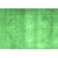 thumbnail image 1 of Ahgly Company Indoor Rectangle Persian Emerald Green Traditional Area Rugs, 3' x 5', 1 of 4