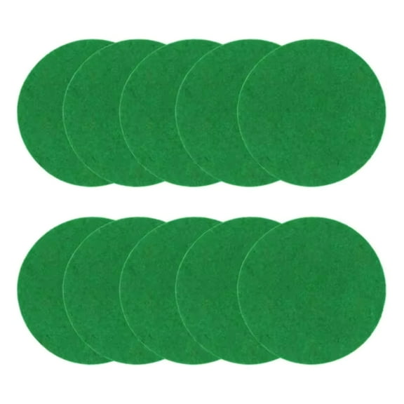 10Pcs Felt Sticker for Air Hockey Pushers Air Hockey Table Felt Pushers Replacement Felt Pad Air Hockey Mallet Felt Pad