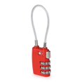 thumbnail image 1 of Tsa Approved Security Cable Lock Combination Padlock for Piece, 1 of 4
