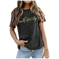 thumbnail image 2 of Pickleball Graphic Tees for Women 2026 Summer Casual Short Sleeve Crewneck T Shirts for Pickleball Lover, 2 of 3