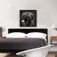 thumbnail image 2 of ARTCANVAS Briard Dog Breed Black White Canvas Art Print - Size: 26" x 26" (1.50" Deep), 2 of 9