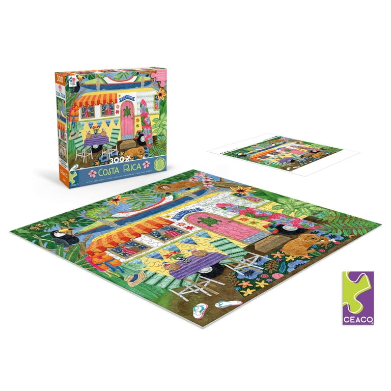 Ceaco Costa Rica Stephanie Peterson Jones 300 Piece Interlocking