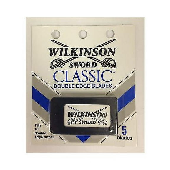 100 Wilkinson Sword CLASSIC Double Edge Razor Blades - 20 packs of 5 =100