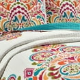 thumbnail image 2 of Lush Decor Clara Navy Damask Cotton Quilt, Full/Queen with 2 Pillow Shams, 2 of 11