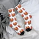 thumbnail image 5 of Calcetines de baloncesto antideslizantes con diseño de Snoopy y corazón de Charlie Brown y Peanuts para mujer y hombre a la moda para invierno, 5 of 5