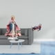 thumbnail image 2 of Escultura de belén de resina, estatua de toro, adorno acrílico, centro de mesa, decoración artística de pie, ideal para el hogar, fiestas, oficina, es, 2 of 8