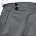 thumbnail image 6 of Timoontee Men's Cargo Shorts Summer Casual Straight Shorts Outdoor Hiking Sports Shorts Lightweight Solid Button Up Shorts Business Shorts Dark Gray XXL, 6 of 8