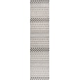 thumbnail image 2 of JONATHAN Y SOUTH BEACH 2 x 8 Runner Rug, Ormond Trellis Geometric - Cream/Black, SBH109B-28, 2 of 8