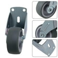thumbnail image 3 of Adjustable Gate Caster Wheel, 60 * 50 * 20mm Steel Rubber Wheels for Wooden Gate, 3 of 9